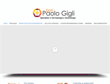Tablet Screenshot of paologigli.it